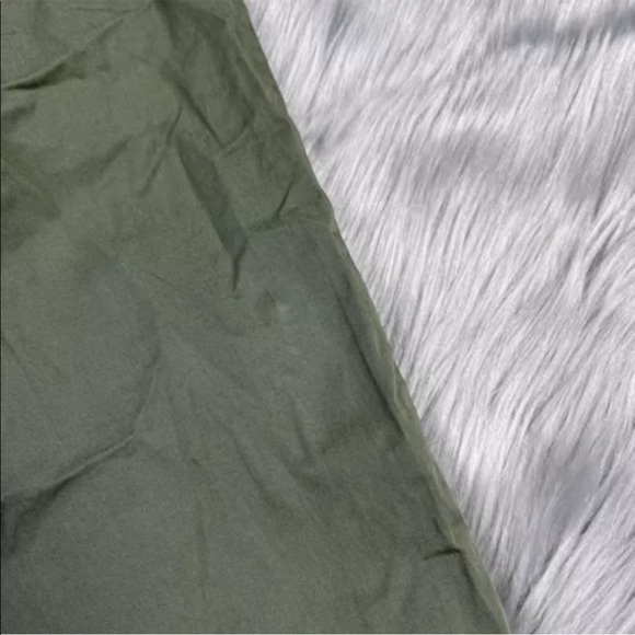 Abercrombie And Fitch Green Belted Pants Size Large - Picture 11 of 12